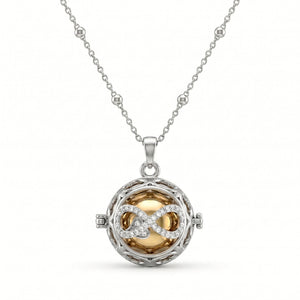 Collana Chiama Angeli "Infinito & Cuore" - My Mo Gioielli