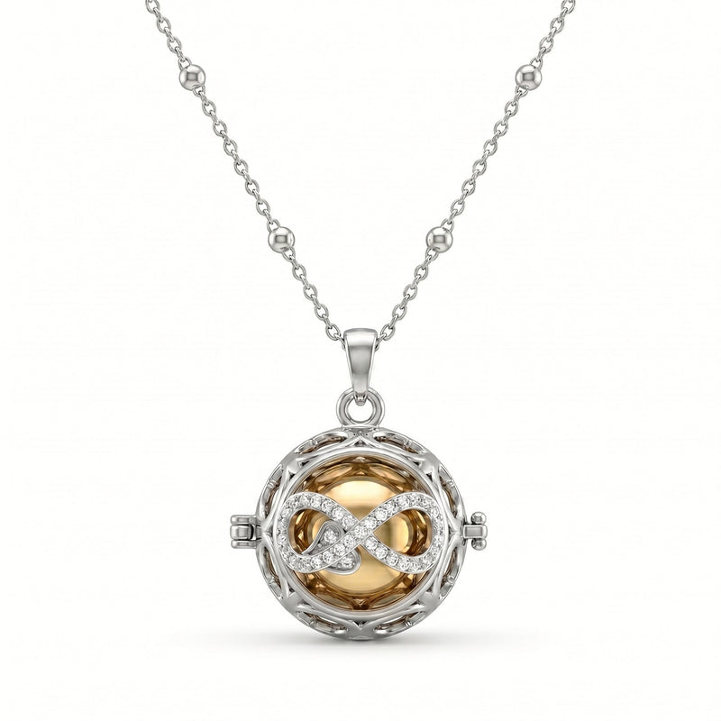 Collana Chiama Angeli "Infinito & Cuore" - My Mo Gioielli