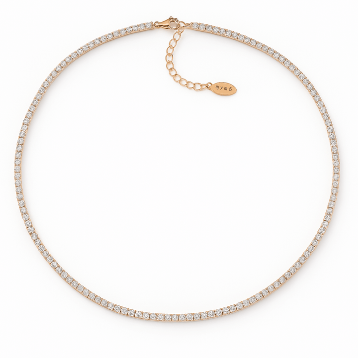 Collana Choker Tennis 1,5 mm - My Mo Gioielli