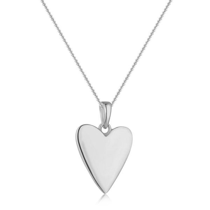 Collana Cuore Piatto - My Mo Gioielli