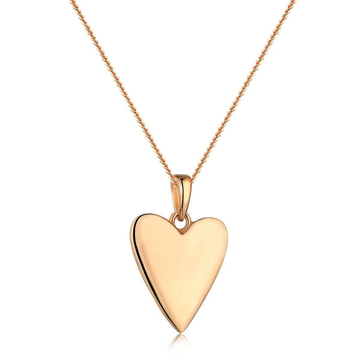 Collana Cuore Piatto - My Mo Gioielli